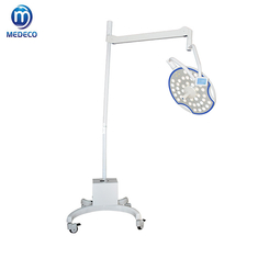 V Series Medical Supply Cirurgia Sala de ICU Tipo móvel 500 Lâmpada de Operação Cirúrgica LED Com Bateria
