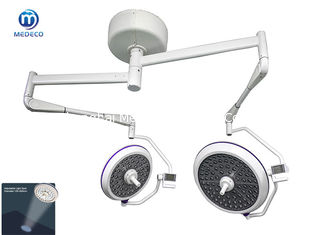 O teto médico do dobro do diodo emissor de luz montou a luz médica cirúrgica de funcionamento da lâmpada Shadowless