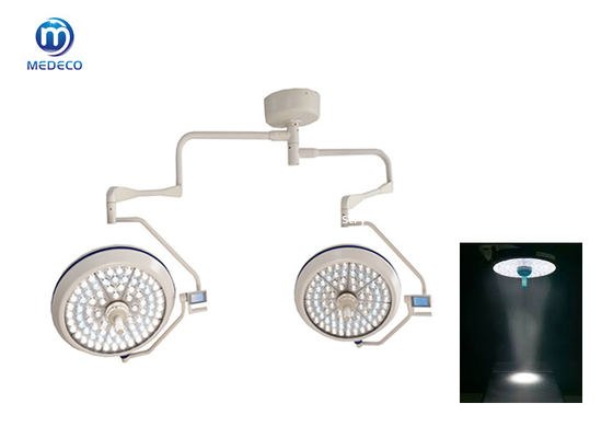O teto dobro da lâmpada Shadowless do diodo emissor de luz do hospital montou a luz de funcionamento cirúrgica