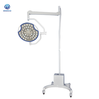 Lâmpada cirúrgica LED de tipo móvel 500 com bateria Luz cirúrgica sem sombra médica