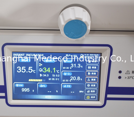 Incubação Neonatal Neonatal Médica Quente Com Quatro Alarmes de Auto-Checagem 4000A/B