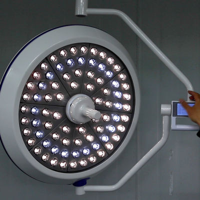 luz portátil de funcionamento da sala de operações das rodas da luz 4 do diodo emissor de luz de 300mm