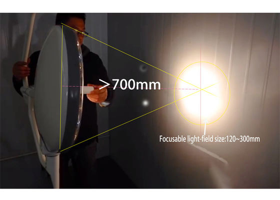 A lâmpada de funcionamento Shadowless cirúrgica 160000lux do diodo emissor de luz desinfetou