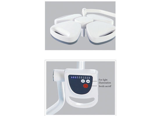 140000 lâmpada de funcionamento Shadowless de Lux Surgical Operating Light Dia 60cm